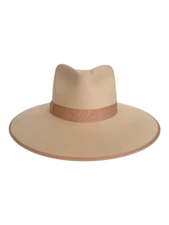 Lack of Color Women’s Rancher Wool Hat in Cream Size Small Western Boho Country Lack of Color Boho Lysette Australian Wool Rancher Hat Medium main image 4